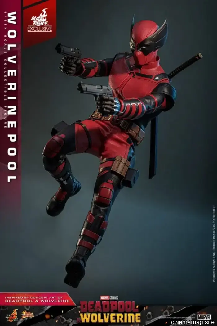 Wolverinepool se une a la colección de Deadpool y Wolverine de Hot Toys con una figura de sexta escala.