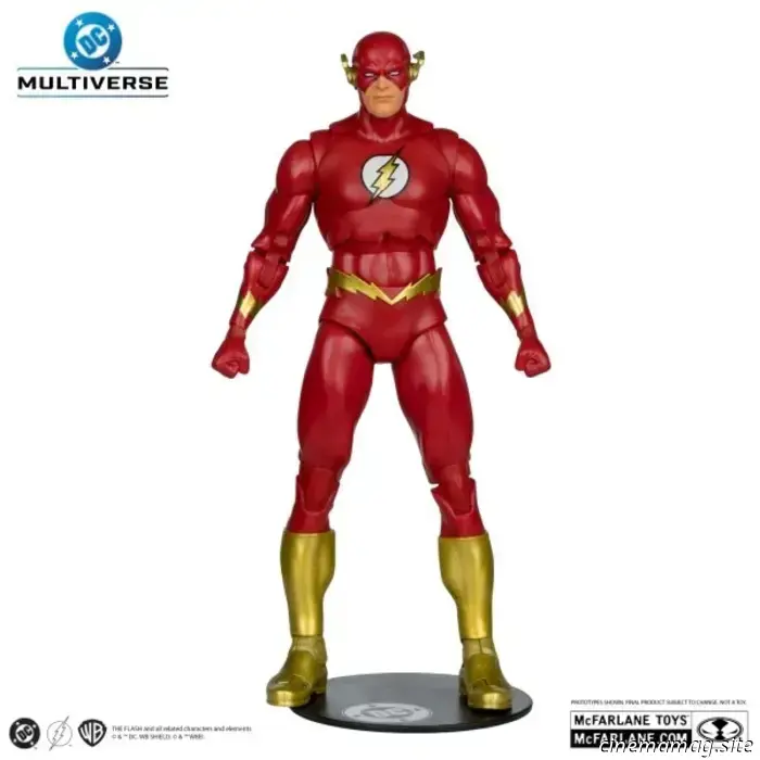 Superman, Wally West, Ice e la Brigata Rocket Red: le figure DC Multiverse svelate da McFarlane