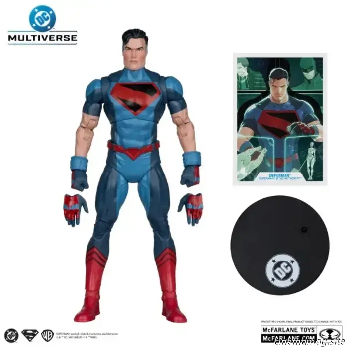 Superman, Wally West, Ice e la Brigata Rocket Red: le figure DC Multiverse svelate da McFarlane