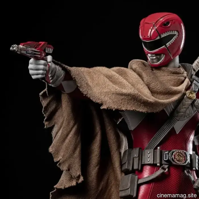 Threezero presenta la figura de sexta escala del Power Ranger Rojo de Mighty Morphin Power Rangers: The Return.