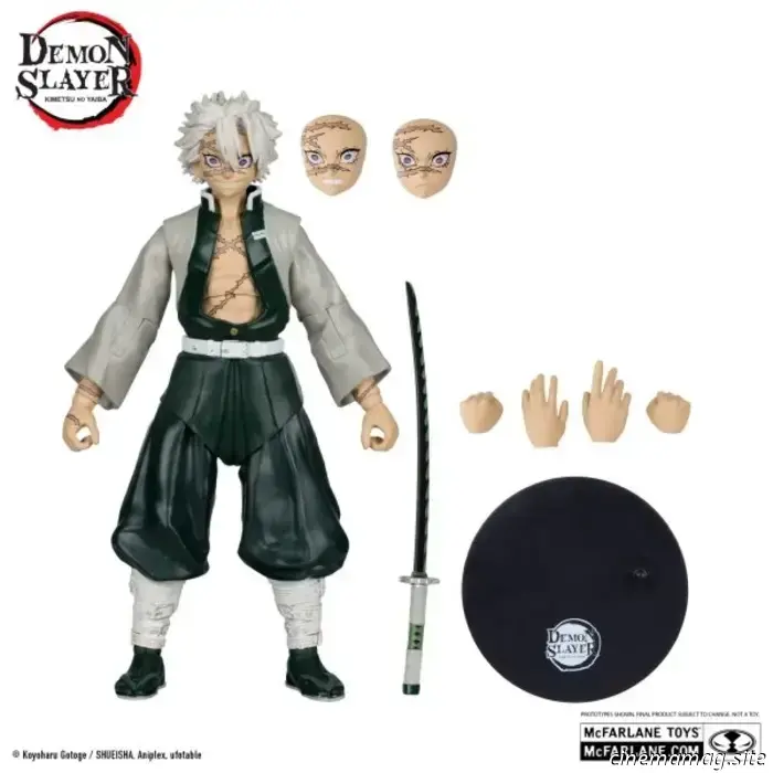 McFarlane Toys reveals new action figures based on Demon Slayer: Kimetsu no Yaiba.