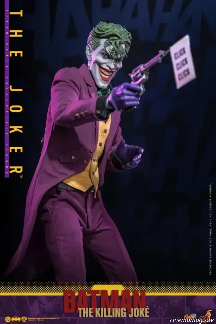 La figura del Joker in scala 1/6 da Batman: The Killing Joke svelata da Hot Toys