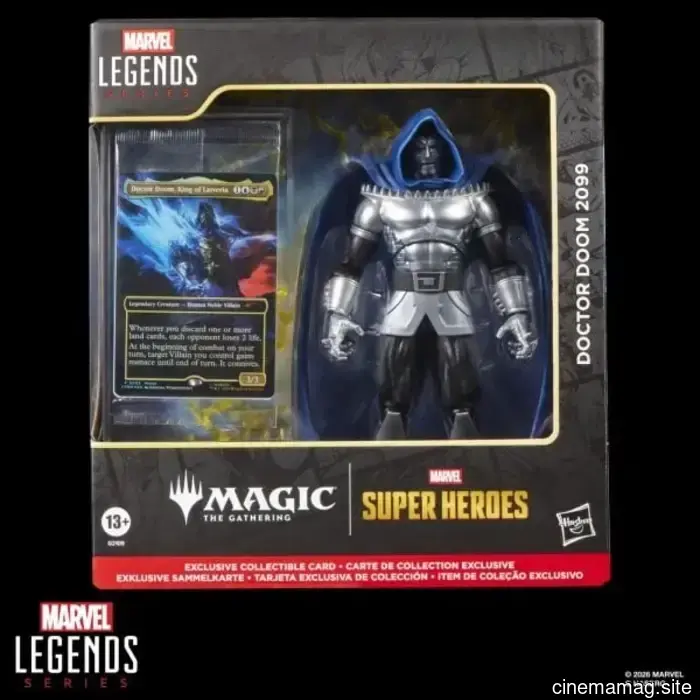 Marvel Супергерои встречают Magic: The Gathering с новыми фигурками из серии Marvel Legends.
