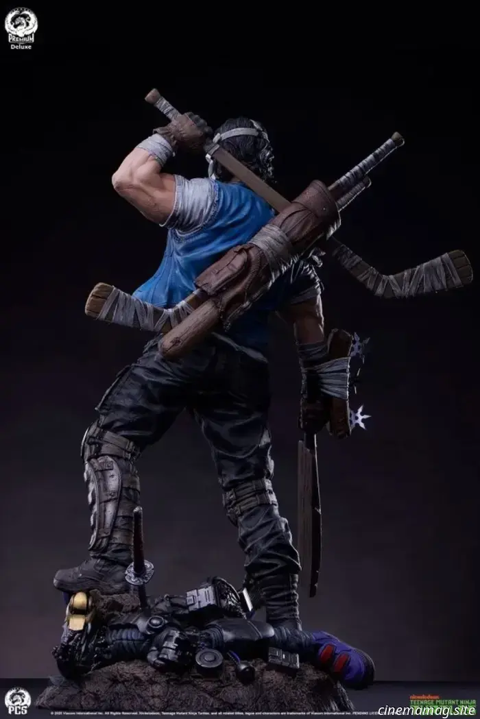 Casey Jones se une a la línea de leyendas de las Tortugas Ninja Mutantes Adolescentes de Premium Collectibles con una estatua a escala 1:3