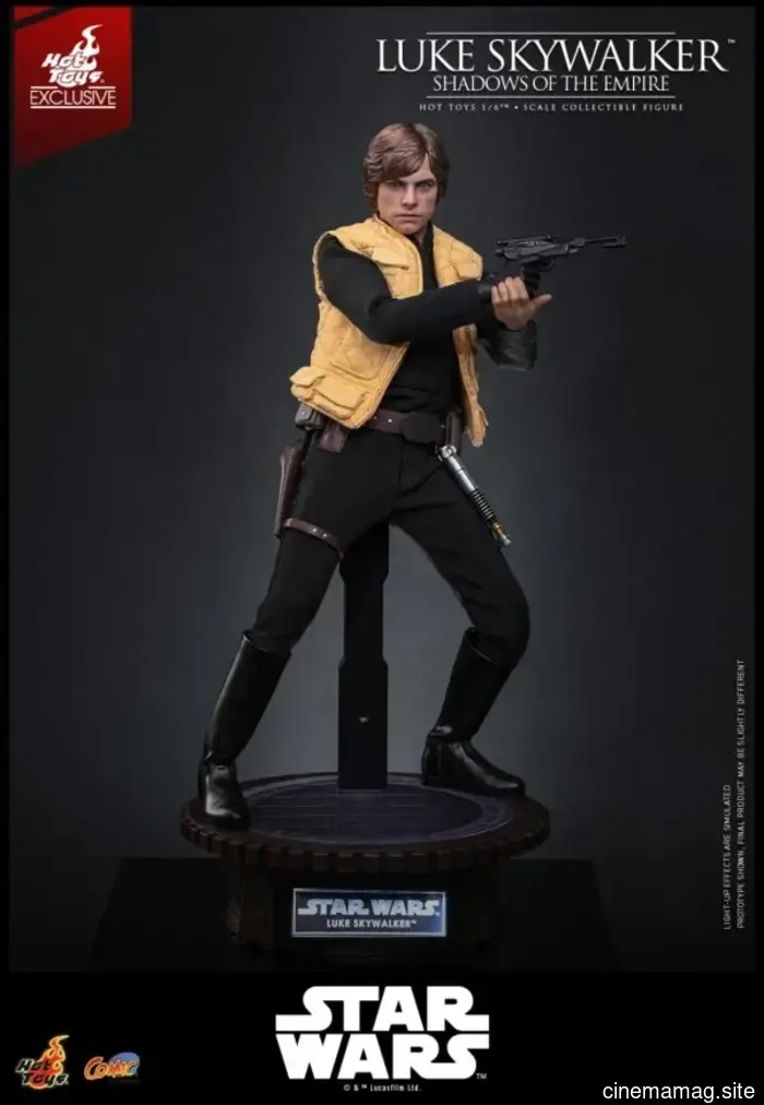 Luke Skywalker from Shadows of the Empire is now a part of Hot Toys' sixth scale action figure collection from Star Wars.