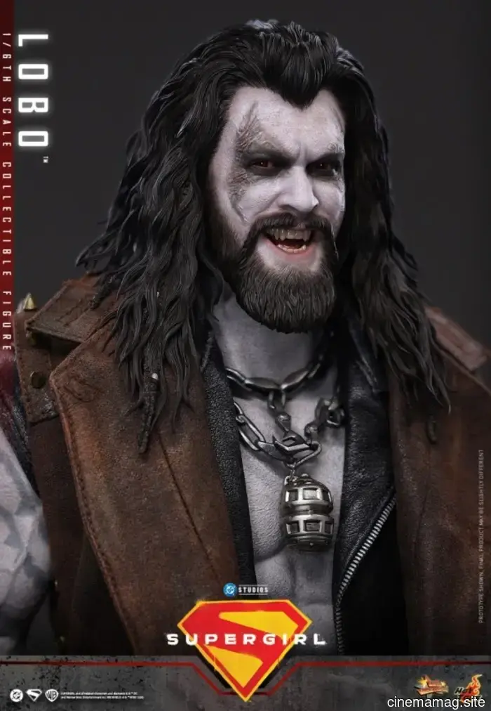 Lobo becomes a part of Hot Toys' Supergirl movie lineup with a sixth scale action figure.