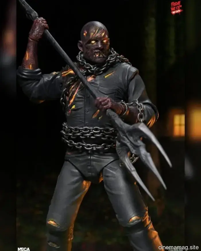 Пятница, 13-е: Ultimate Savini Jason фигурка действия из игры, выпущенная NECA