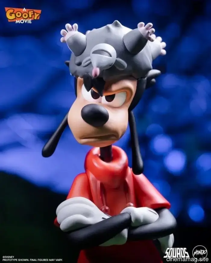 Mondo svela il set di figure Powerline, Max e Goofy di A Goofy Movie