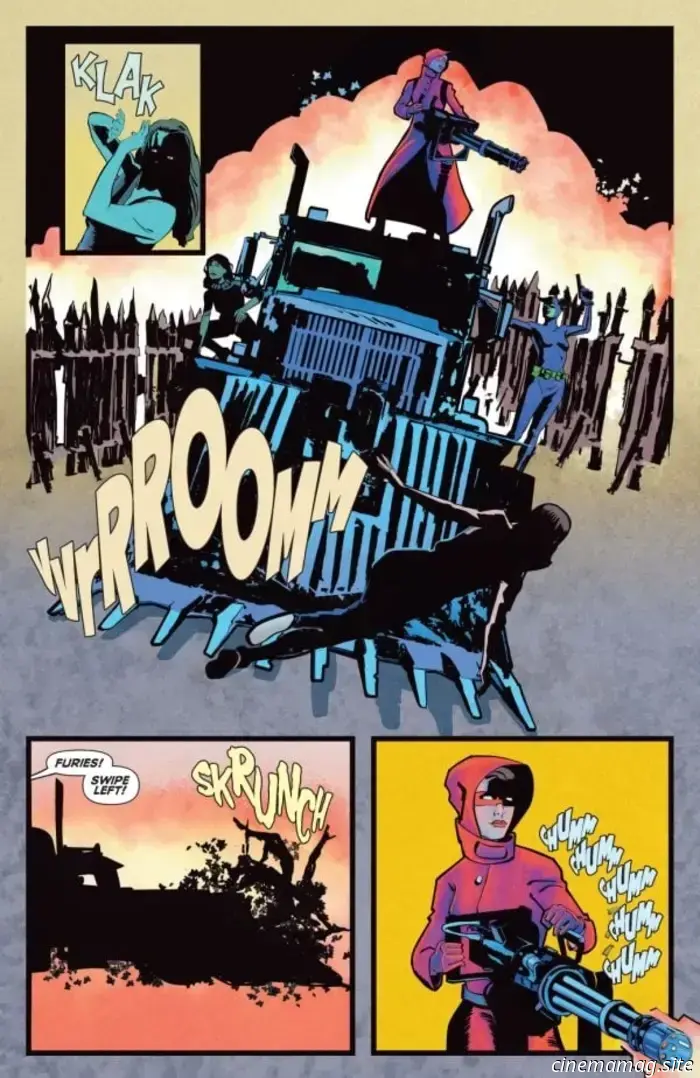 Anteprima del fumetto – Die!Namite: Blood Red #2