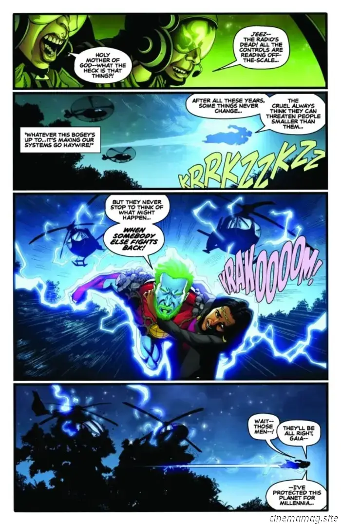 Captain Planet #1-Anteprima del fumetto
