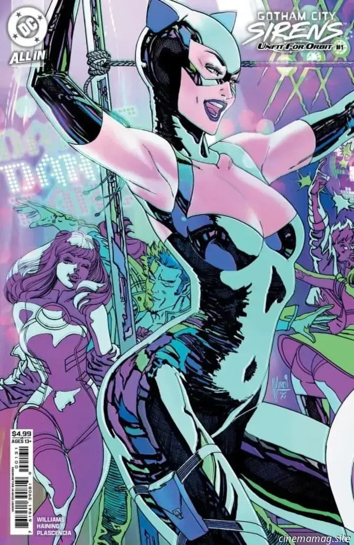 Gotham City Sirens: No aptas para la órbita nº 1 - Vista previa del cómic