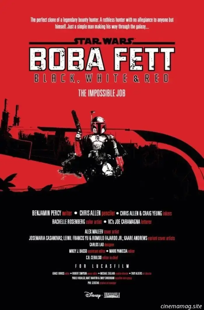 Star Wars: Boba Fett – Nero, Bianco e Rosso #1 - Anteprima del fumetto