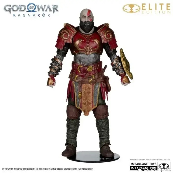 Nuevas figuras de acción de God of War Ragnarök reveladas por McFarlane Toys