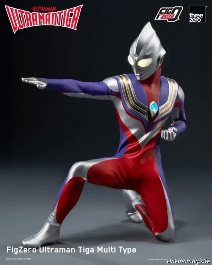 Threezero has revealed the sixth scale figure of Ultraman Tiga Multi Type from the FigZero Series.