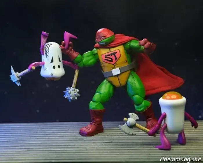 NECA rivela nuove action figure ispirate ai fumetti Teenage Mutant Ninja Turtles