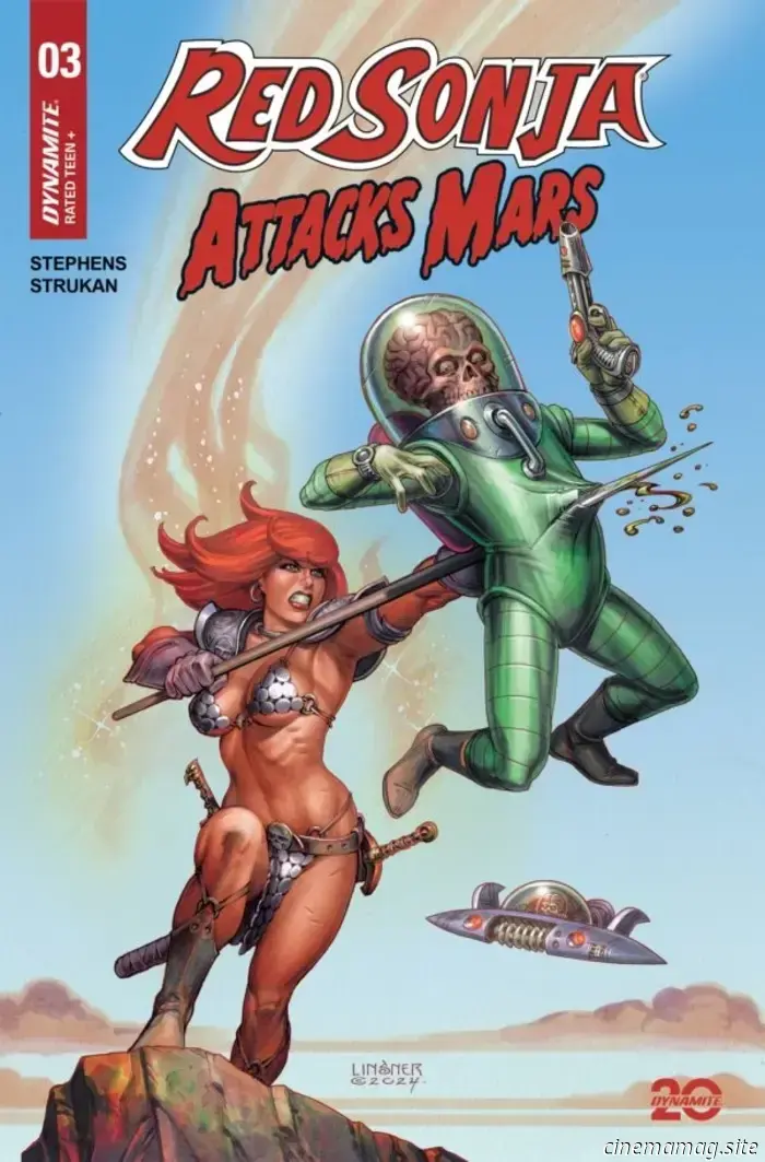 Dai un primo sguardo a Red Sonja Attacks Mars #3 con anteprima sneak peek