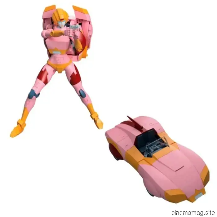 Pre-orders for the Transformers Takara Tomy Menasor and Secret Agent Arcee figures are now available from Hasbro.