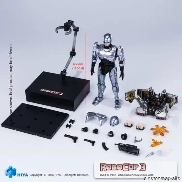 Hiya Toys introduces the RoboCop 3 Exquisite Super Series action figure.