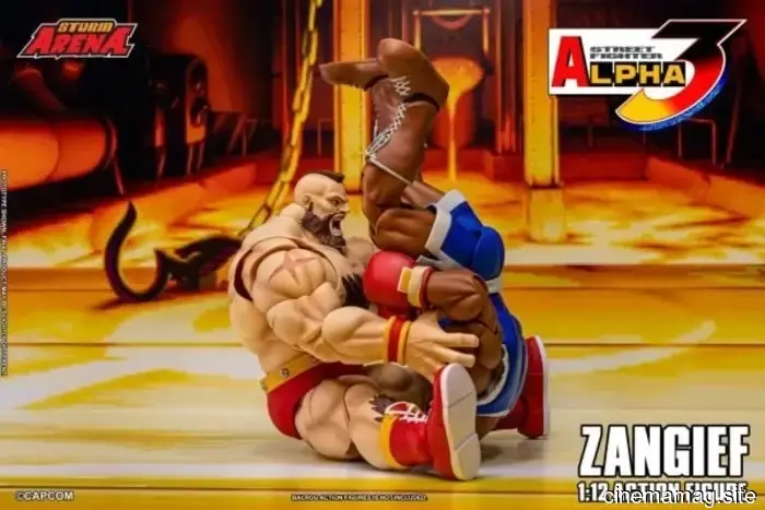 Storm Collectibles has revealed a 1:12 scale action figure of Zangief from Street Fighter Alpha 3.