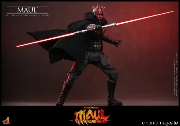 Hot Toys has revealed a sixth scale figure of Maul from Star Wars: Maul – Shadow Lord.