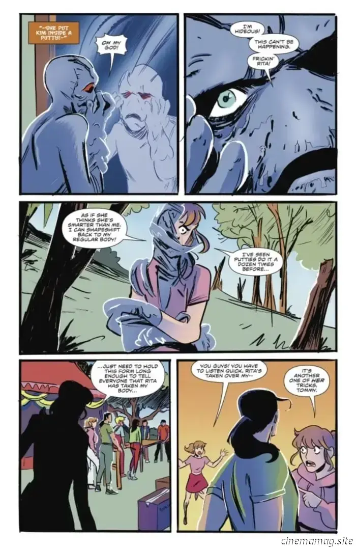 Avance del cómic – Mighty Morphin Power Rangers: Especial de Halloween n.º 1