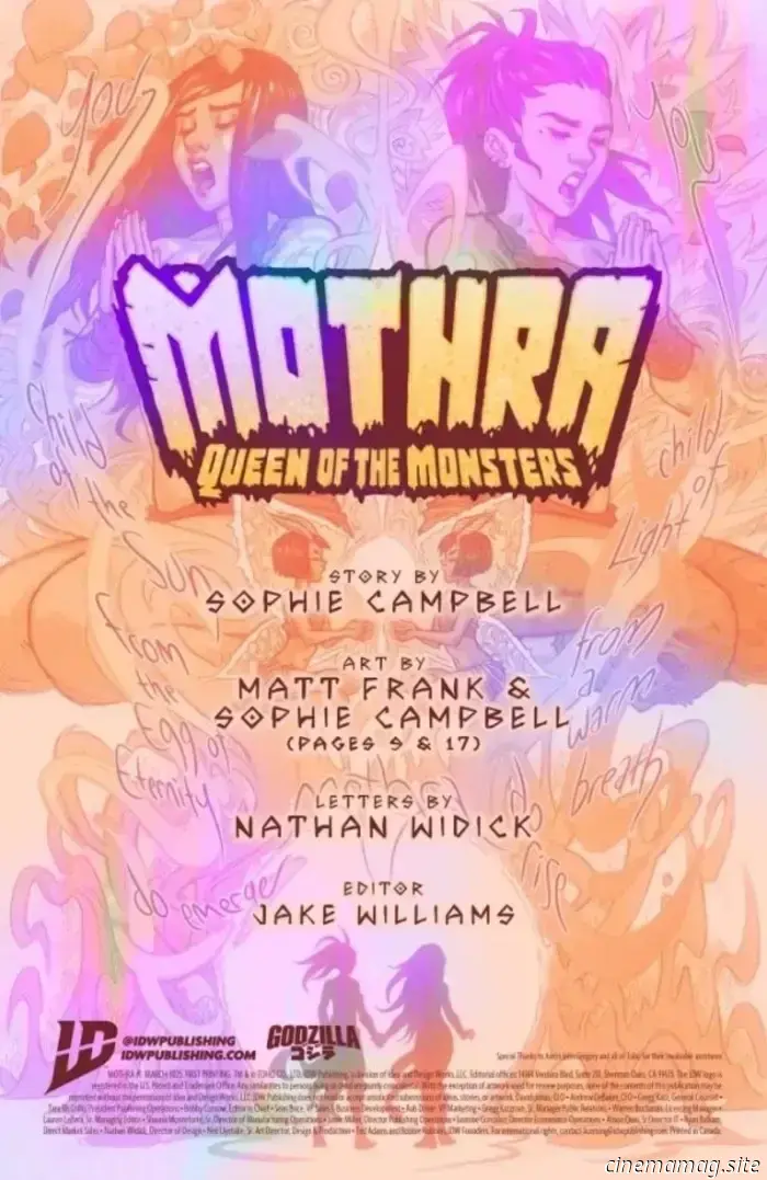 Mothra: Queen of the Monsters #1 - Comic Book Teaser