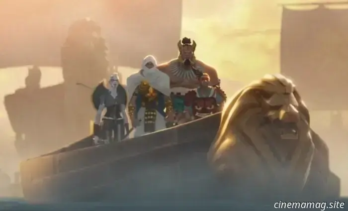 The first look at Marvel's animated series "Eyes of Wakanda" has been unveiled, with the showrunner hinting at a "Wakanda-grade James Bond" experience.