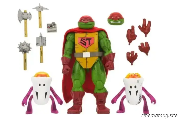 NECA rivela nuove action figure ispirate ai fumetti Teenage Mutant Ninja Turtles