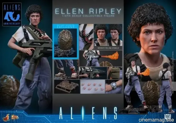 Hot Toys celebra il 40° anniversario di Aliens con la figura in scala sei di Ellen Ripley