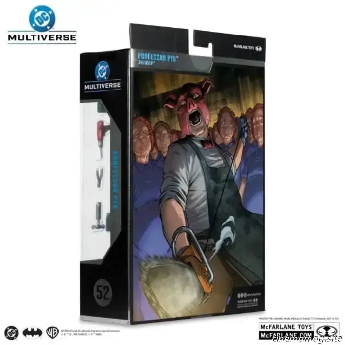 McFarlane Toys has revealed new DC Multiverse figures featuring Zatanna, Detective Chimp, Professor Pyg, Elongated Man, Cosmic Boy, and Blackhawk.