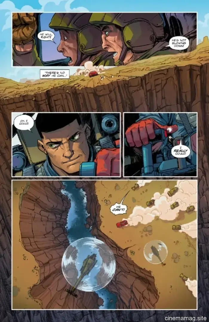 The Energon Universe grows with a preview of M.A.S.K. #1.