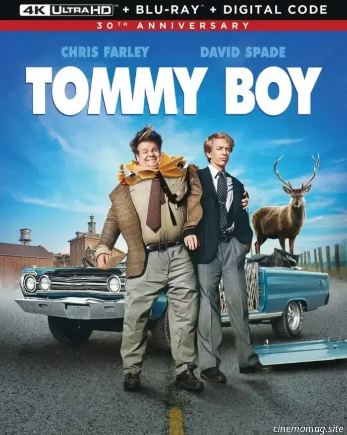 Tommy Boy is released in 4K Ultra HD to celebrate its 30th anniversary.