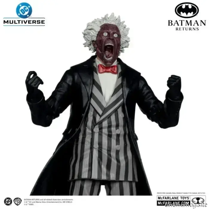 Le action figure di Batman Returns della linea DC Multiverse svelate da McFarlane Toys