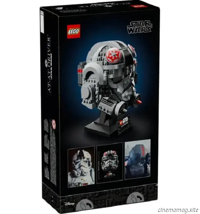 LEGO Star Wars AT-AT Driver Helmet officially revealed.