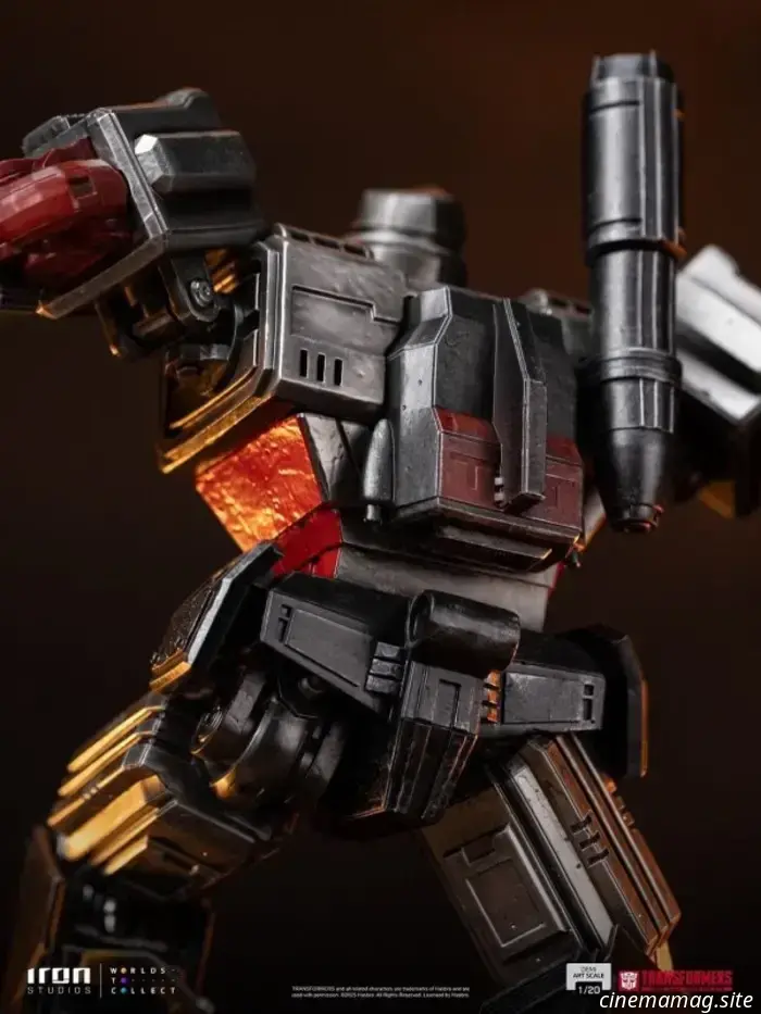 Iron Studios rinde homenaje a Megatron con una estatua coleccionable de Transformers