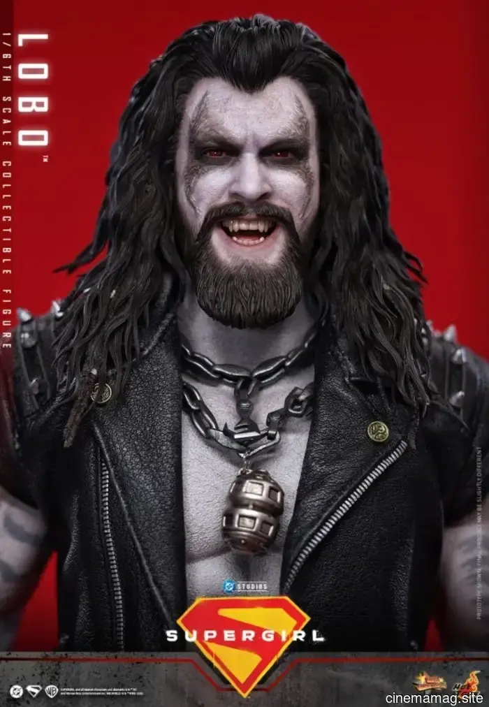 Lobo adds to Hot Toys' Supergirl movie collection with a sixth-scale action figure.
