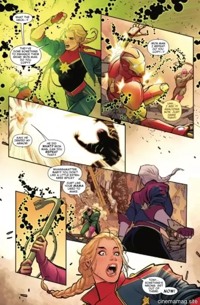 Comic Book Sneak Peek – Captain Marvel: Dark Past #1