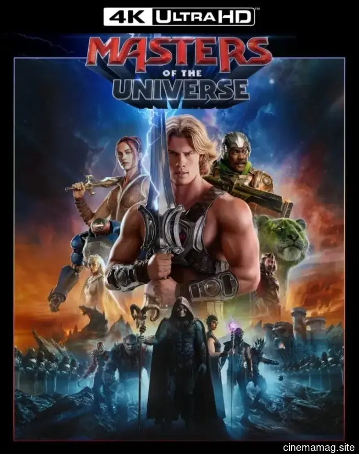 Masters of the Universe set in uscita in 4K Ultra HD, Blu-ray e DVD a ottobre