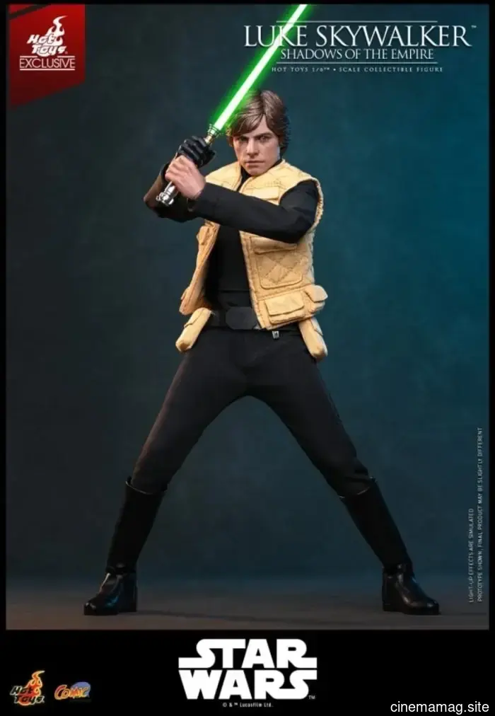 Luke Skywalker from Shadows of the Empire is now a part of Hot Toys' sixth scale action figure collection from Star Wars.