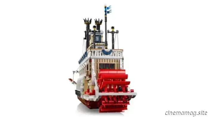 Barco de vapor fluvial LEGO Ideas zarpará este abril