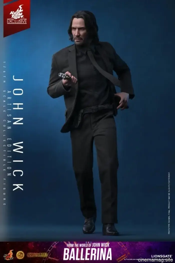 Hot Toys представляет фигурку Джона Уика в Арт-издании из фильма "Балерина"