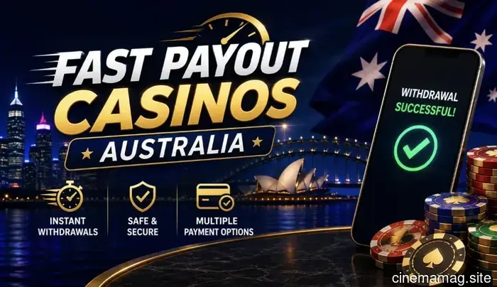 Fast Payout Casinos Australia: Top 5 Instant Withdrawal Casinos in Australia for Real Money in 2026