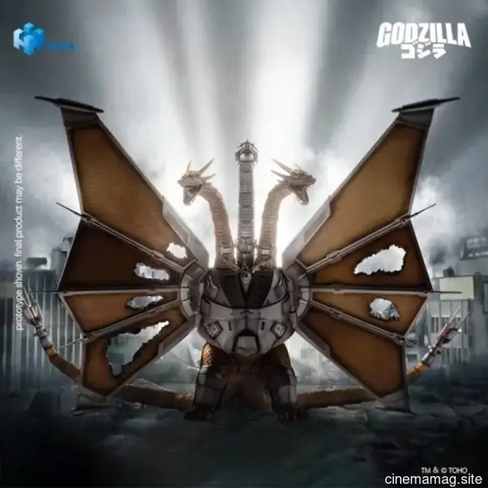 Hiya Toys выпускает Меха Кинга Гидору с новой фигуркой из серии Godzilla Exquisite Basic.