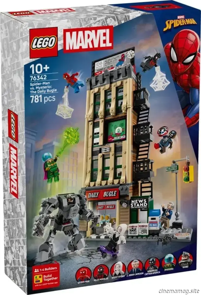 LEGO представляет новые зимние наборы LEGO Marvel 2026 года.