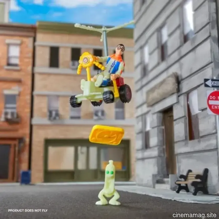 Kenner Classics I veri acchiappafantasmi Ecto-Glow Glow Copter e set esclusivo Comic-Con di Louis Tully svelato da Hasbro