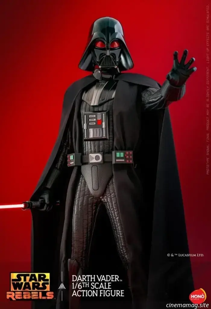 Star Wars Rebels di Hono Studio Darth Vader sesta figura in scala rivelata