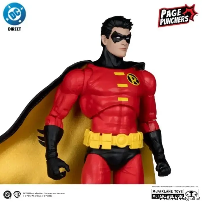 McFarlane Toys unveils new DC Page Punchers featuring Robin, Martian Manhunter, Bloodwynd, and Miss Martian.