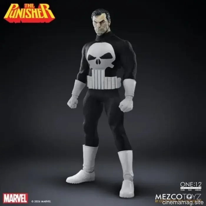 El Castigador se une al One:12 Collective con una nueva figura de acción de Mezco Toyz.