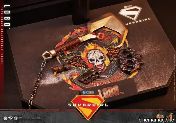 Lobo becomes a part of Hot Toys' Supergirl movie lineup with a sixth scale action figure.