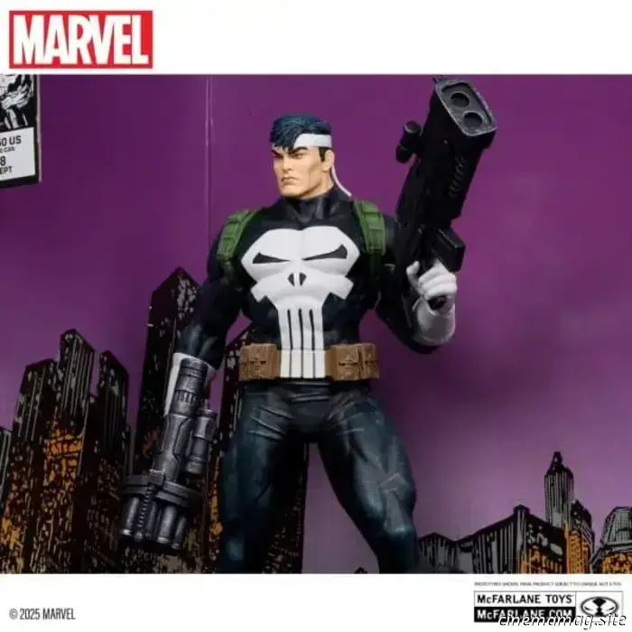 McFarlane Toys has revealed the sixth scale collectible of The Punisher: War Journal.
